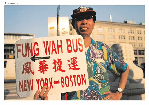 Fung Wah Bus Attendant Postcard