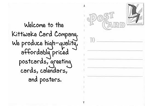 Welcome to the Kittiwake Card Company.