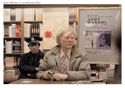 Andy Warhol at the Harvard Coop Custom Postcard